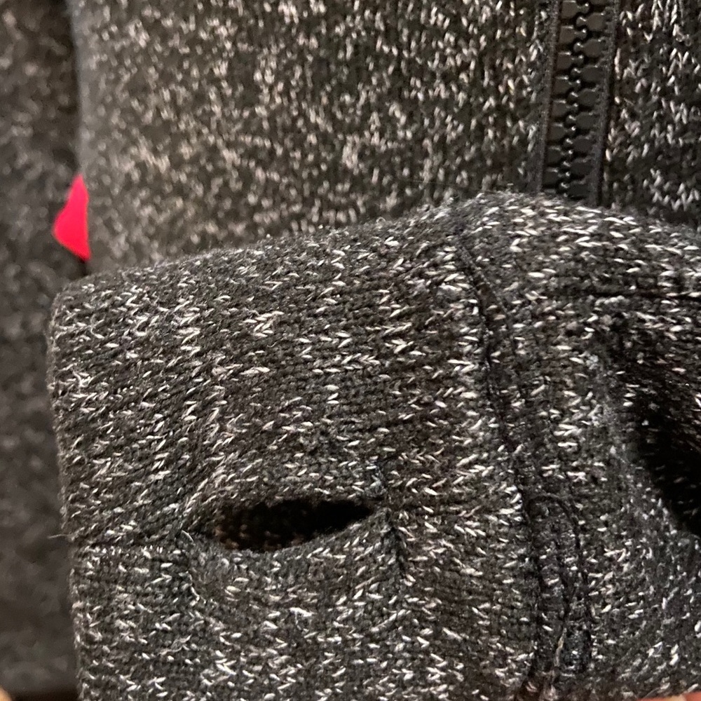 Copper Rivet Zip-up Sweatshirt - Picture 3 of 12